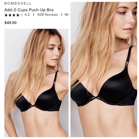 Victoria's Secret Other - Victoria Secret Black Bombshell Plunge Bra